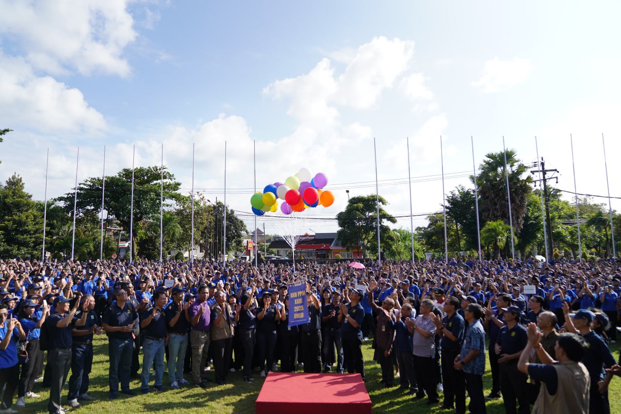Kampus Berdampak, Unud Lepas 3.282 Mahasiswa KKN ke 214 Desa di Bali